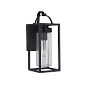 Craftmade Neo 14" Tall Outdoor Wall Sconce Midnight