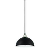 Craftmade Kahn 10" Wide Outdoor Mini Pendant Midnight / Satin Aluminum
