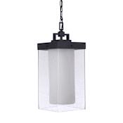 Craftmade Hayner 9" Wide Outdoor Mini Pendant Midnight