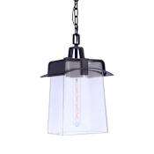 Craftmade Smithy 9" Wide Outdoor Suspension Mini Pendant Aged Bronze Brushed