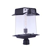 Craftmade Smithy 18" Tall Post Light Aged Bronze Brushed