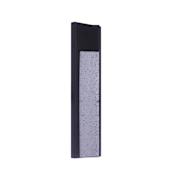 Craftmade Tony 17" Tall LED Outdoor Wall Sconce Midnight