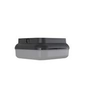 Craftmade Resilience Lanterns 2 Light 10" Wide Flush Mount Square Outdoor Outdoor Ceiling Fixture Textured Black