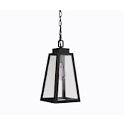 Craftmade Sorano 8" Wide Outdoor Mini Pendant Textured Black