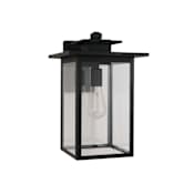 Craftmade Rock Creek 15" Tall Outdoor Wall Sconce Textured Black