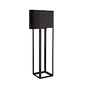 Craftmade Notable 16" Tall LED Outdoor Wall Sconce Midnight