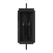 Craftmade Irving 3 Light 31" Tall Outdoor Wall Sconce Textured Black