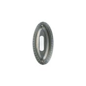 Craftmade Designer Surface Oval Shaped LED Pushbutton Hammered Antique Pewter