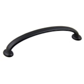 Crown Cabinet Hardware Deco 5" Center to Center Arch Bow Cabinet Handle / Drawer Pull Matte Black