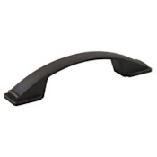 Crown Cabinet Hardware St. Louis 3-3/4 Inch Center to Center Arch Cabinet Pull Oil Rubbed Bronze