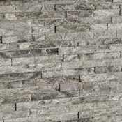 Cruz Bay Studio Slender Strip - 3" x 12" Brick Wall Tile - Textured Visual - Sold by Carton (5.28 SF/Carton) Ashen Grey