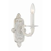 Crystorama Lighting Group Paris Market 10" Tall Wall Sconce Antique White