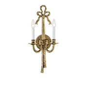 Crystorama Lighting Group Lexsi 2 Light 22" Tall Wall Sconce Olde Brass