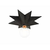 Crystorama Lighting Group Astro Single Light 12" Tall Wall Sconce Black