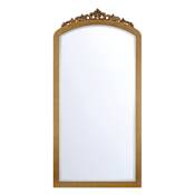 Crystorama Lighting Group Arden 36"W x 72"H Rectangular Beveled Steel Framed Accent Mirror Burnished Brass
