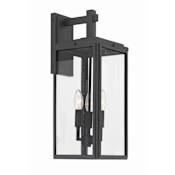 Crystorama Lighting Group Byron 3 Light 20" Tall Wall Sconce Matte Black