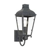 Crystorama Lighting Group Dumont 18" Tall Wall Sconce Graphite