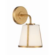 Crystorama Lighting Group Fulton 10" Tall Bathroom Sconce Antique Gold