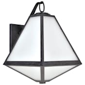 Crystorama Lighting Group Glacier 3 Light 21" Tall Wall Sconce Black Charcoal