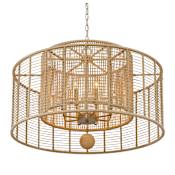 Crystorama Lighting Group Jayna 8 Light 32" Wide Drum Chandelier Burnished Silver
