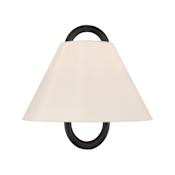 Crystorama Lighting Group Jojo 13" Tall Wall Sconce Vibrant Gold / Black