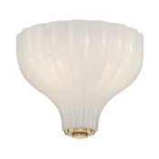 Crystorama Lighting Group Layton 3 Light 10" Wide Flush Mount Ceiling Fixture Luxe Gold