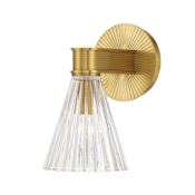 Crystorama Lighting Group Lotus 10" Tall Wall Sconce Luxe Gold