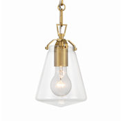 Crystorama Lighting Group Voss 6" Wide Mini Pendant Luxe Gold