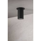 CSL Lighting Entity Cylinder 3" Wide 2700K LED Flush Mount Ceiling Light Matte Black