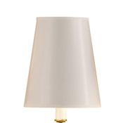 Currey and Company White Paper Shade, Measuring 4 x 6 x 7 White