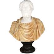 Currey and Company 27.5" Tall Statue Natural