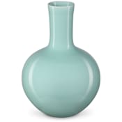 Currey and Company Celadon 9" Wide Vase Celadon Green