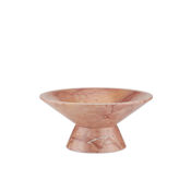 Currey and Company Lubo 4-1/2" x 9-1/2" Marble Decorative Bowl Natural