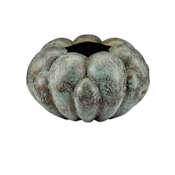 Currey and Company 9" x 14" Aluminum Decorative Bowl Verdigris