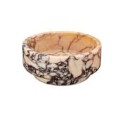 Currey and Company Digby 3-1/2" x 8" Stone Decorative Bowl Natural