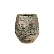 Currey and Company Sicilia 23-1/2" x 19-3/4" Terracotta Planter Antique White