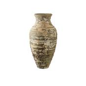 Currey and Company Lipari 61" x 29-1/2" Terracotta Planter Antique White