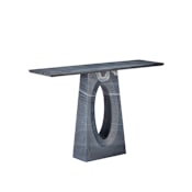 Currey and Company Demi 48" Marble Console Table Natural