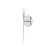 Currey and Company Bel Canto 16" Tall LED Wall Sconce Polished Nickel