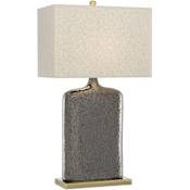 Currey and Company Musing 33" Tall Vase Table Lamp Rustic Metallic Bronze / Bronze