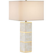 Currey and Company Casey 30" Tall Buffet Table Lamp Natural / Brass