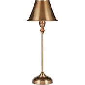 Currey and Company Rowsay 17" Tall Column Table Lamp Antique Brass