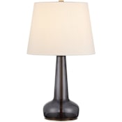 Currey and Company Rosenborg 22" Tall Vase Table Lamp Dark Purple