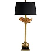 Currey and Company Metamorphosis 32" Tall Buffet Table Lamp Antique Brass