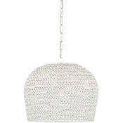 Currey and Company Piero Small Chandelier White