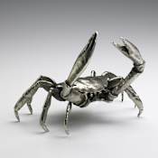 Cyan Design 7.25" Large Crab Silver Leaf