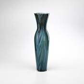 Cyan Design 23" Tall Peacock Feather Vase Multi Colored Blue