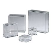 Cyan Design 4" 8X8 Square Acrylic Pedestal Clear
