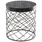 Cyan Design Marlow Accent Table Raw Steel