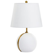 Cyan Design Snow Moon 20" Tall Buffet Table Lamp White / Brass